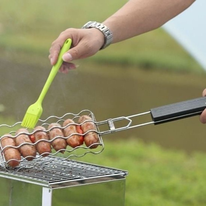Portable Camping BBQ Grill Com - Camping Cooking Portable recension och pris