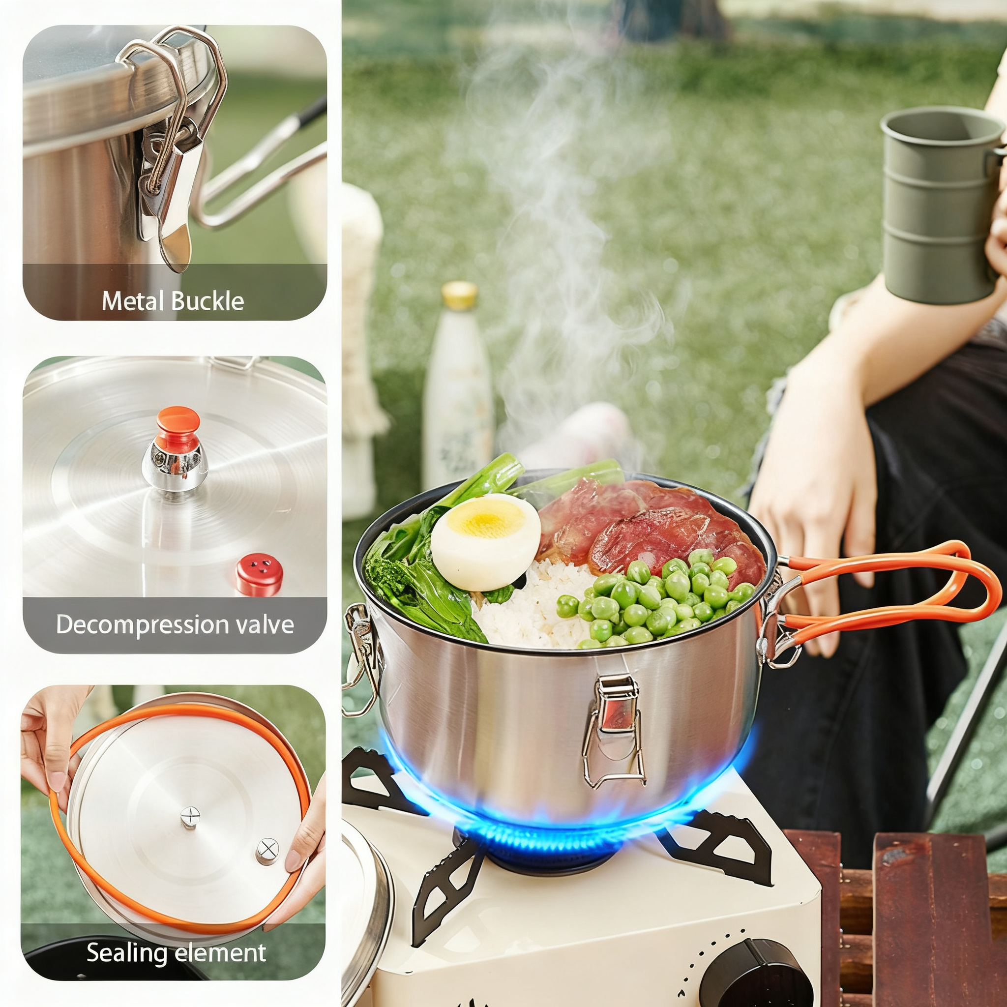 Pandatou Portable High Altitud - Camping Cooking Candle recension och pris