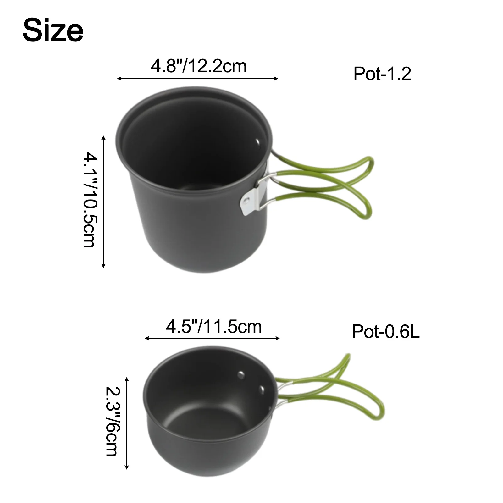 Anodized Aluminum Cookware Cam - Camping Cooking Materials recension och pris