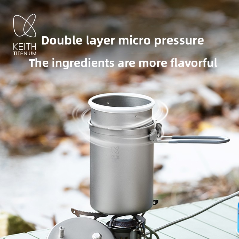 Keith Pure Titanium Outdoor Pr - Camping Cooking Hardware recension och pris