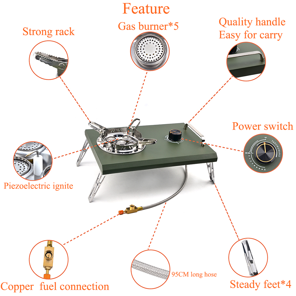 IGT Tabletop Stove 15800W Outd - Camping Cooking Fuel recension och pris