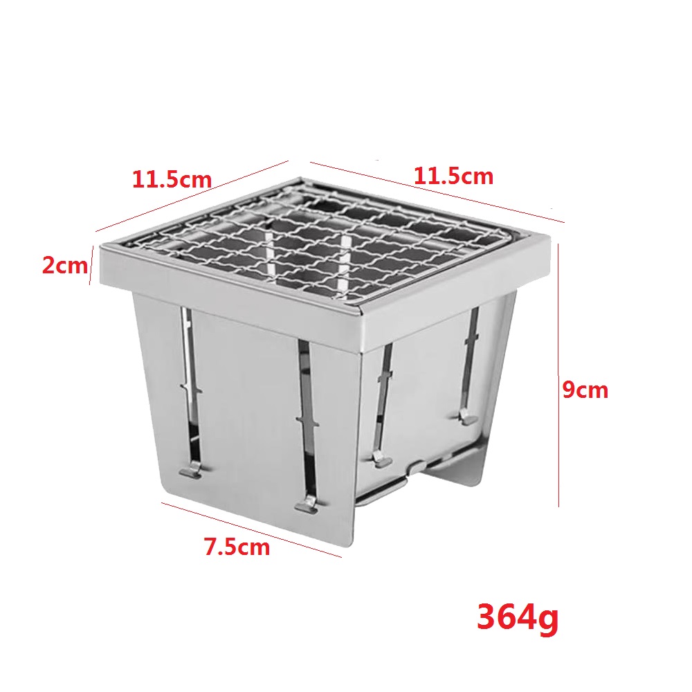 Portable BBQ Charcoal Grill St - Camp Grill Portable Folding recension och pris