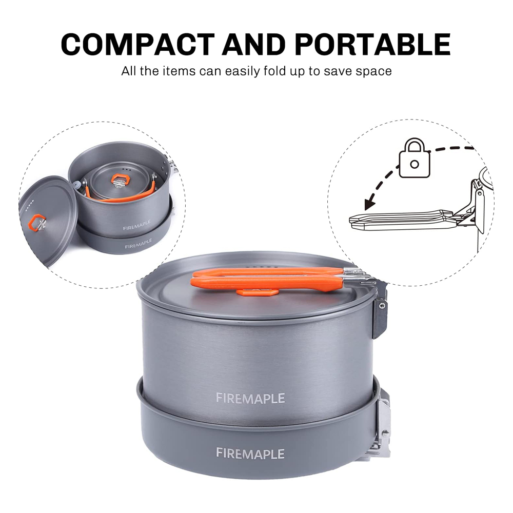 Fire Maple Camping Cookware Ut - Camping Cooking Hardware recension och pris