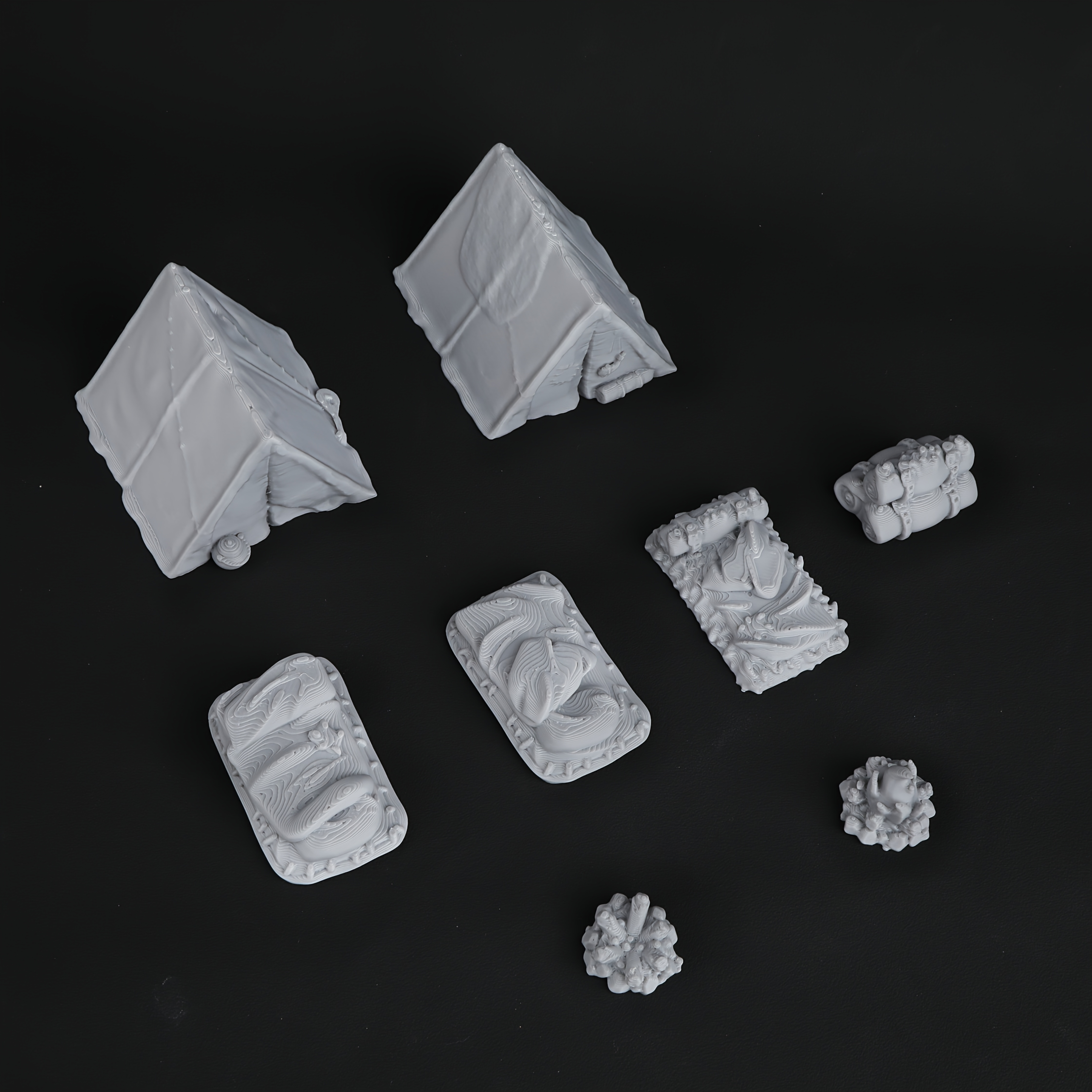 8pcs RPG Adventurer's Camp Min - Camping Cooking Utensils Kit recension och pris