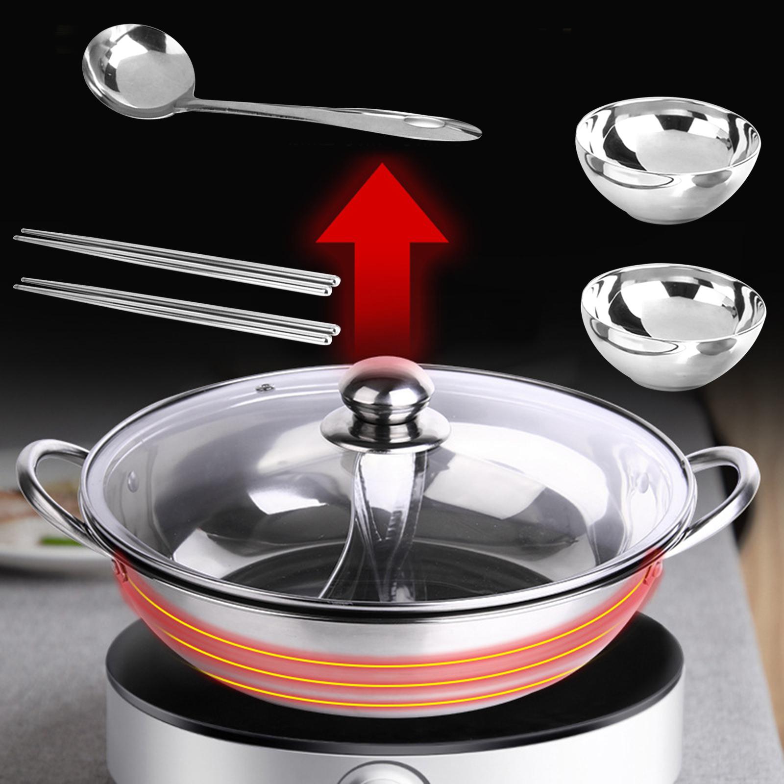 Hot Pot Pan Cooker with Glass  - Camping Cooking Kitchen recension och pris