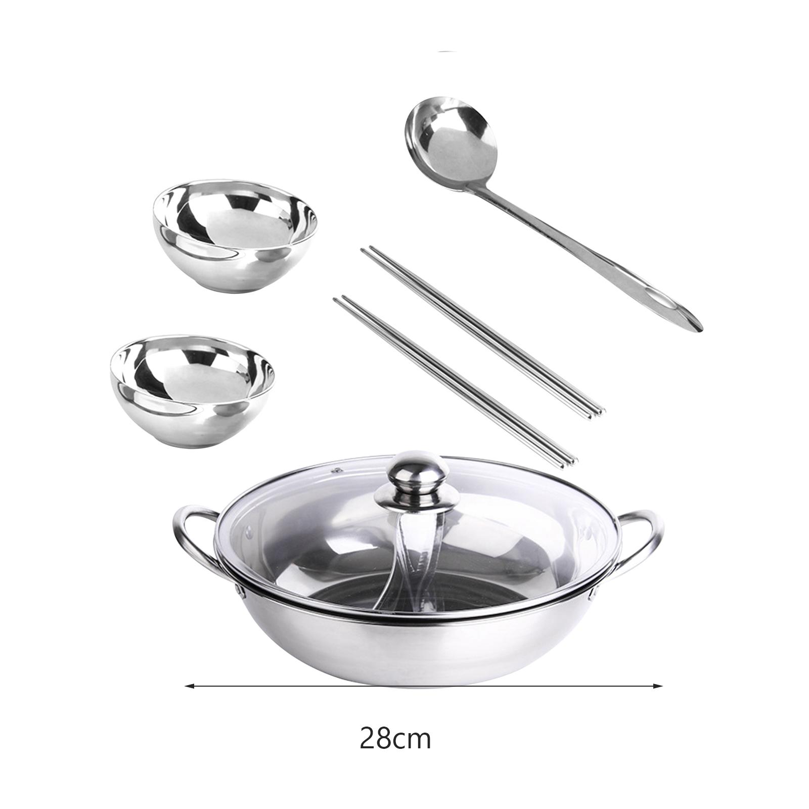 Hot Pot Pan Cooker with Glass  - Camping Cooking Kitchen recension och pris
