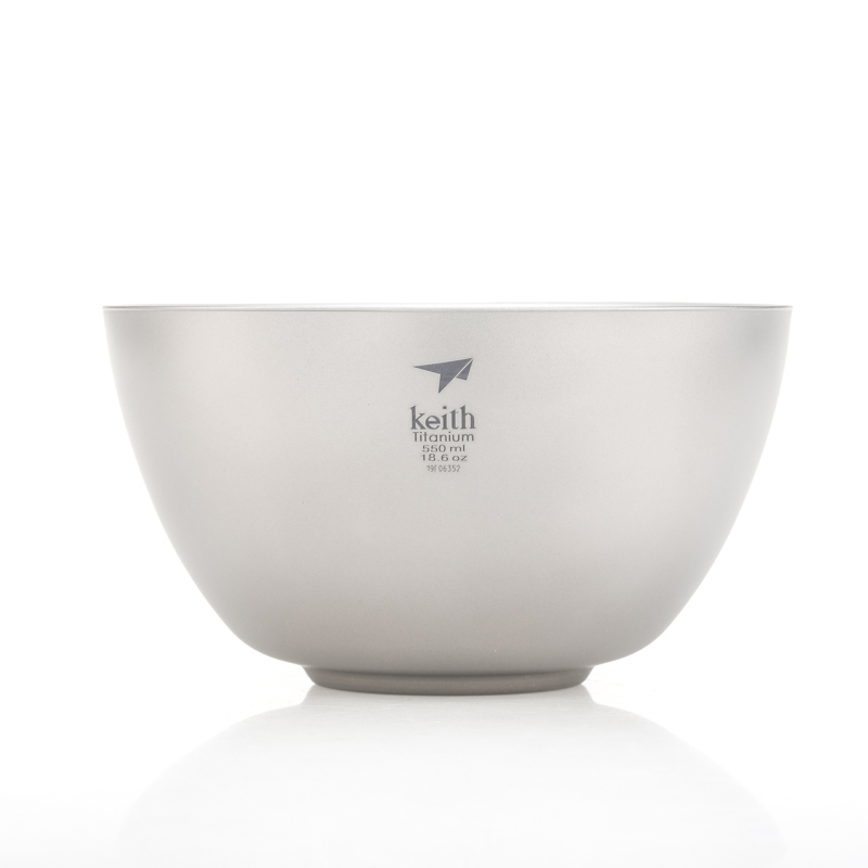 Keith Titanium Double Wall Bow - Camping Cooking Container recension och pris